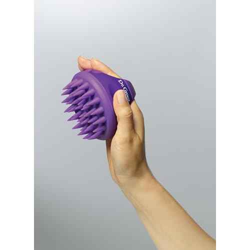 Dr. Groot Premium Scalp Cleansing Brush, Hair Scalp Massager, Scalp Scrubber with Soft Silicone Bristles, Hair Shampoo Brush for Scalp Exfoliation, Wet Dry Hair Brush for Scalp Care