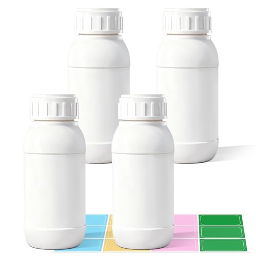 4-Pack TSA-Compliant 3.4oz Travel Bottles - BPA-Free & Leak-Proof