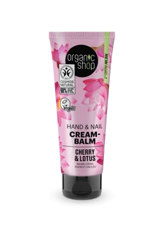 Organic Shop Hand & Nail Cream-Gel Organic Aloe & Beeswax 75ml