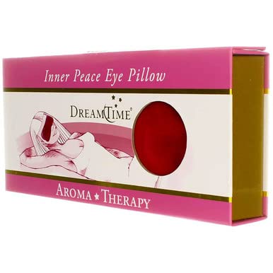 DreamTime Inner Peace Eye Pillow - Cranberry Velvet