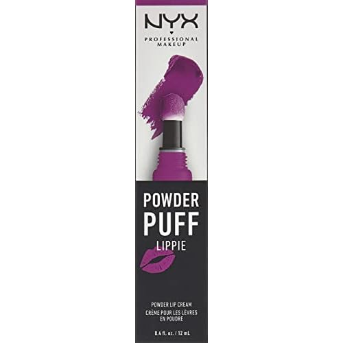 NYX PROFESSIONAL MAKEUP Powder Puff Lippie Lip Cream, Liquid Lipstick - Senior Class (Plum Purple)