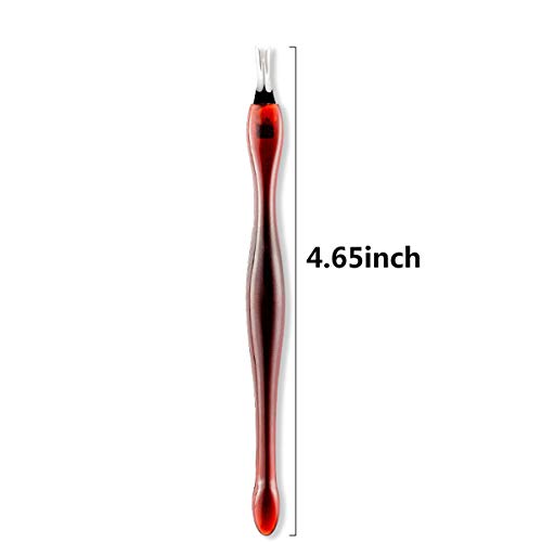 Professional 3-Piece Nail Cuticle Trimmer & Pusher Set - Manicure Tools for Dead Skin Removal