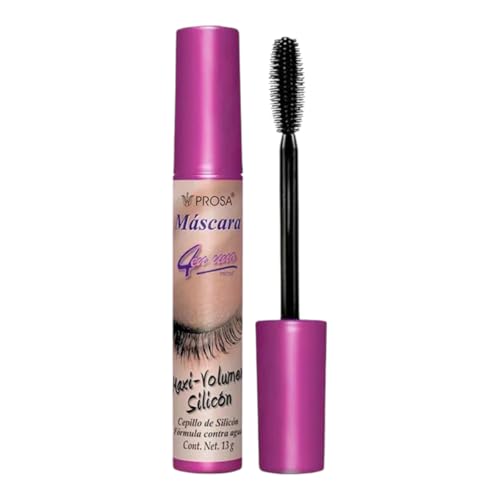 Generic Prosa. 4-in-1 Mascara | Maxi Volumen Silicone | Black