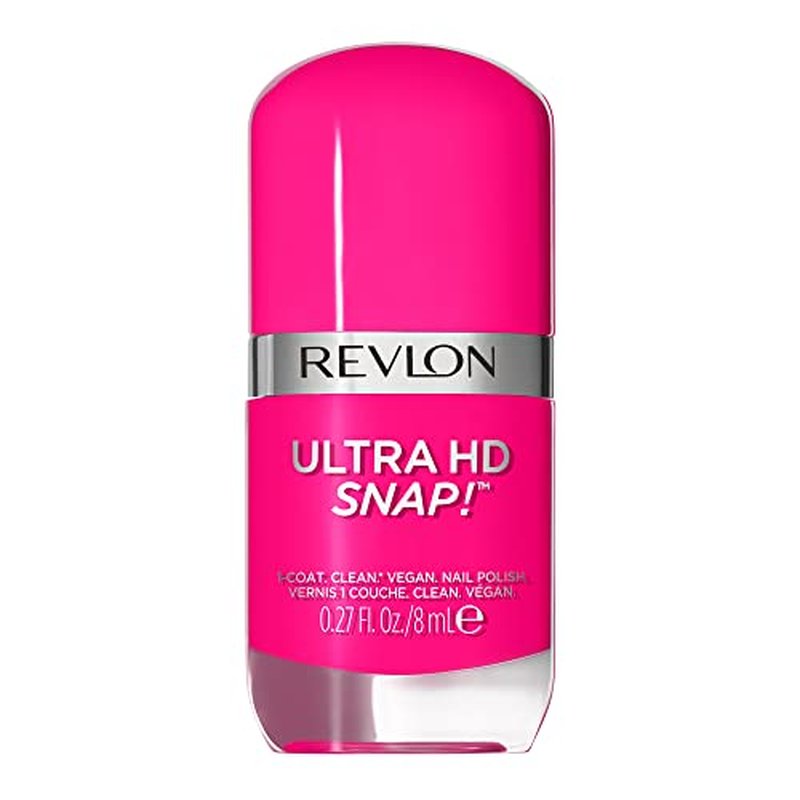 REVLON Ultra HD Snap Nail Color - Vegan One-Coat Glossy Polish, 028 Rule the World