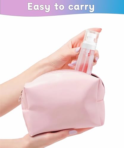 6 Pack Travel Spray Bottles - 1oz & 2oz Refillable Fine Mist