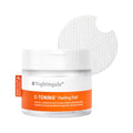 Nightingale C-toning Peeling Pads with Vitamin Complex + AHA?BHA?PHA + Niacinamide, Exfoliating Peel Pads, Sebum Care, Improve Skin Texture, Hypoallergenic, Vegan Pads, korean skin care