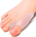 Povihome 8 Pack Bunion Cushions & Gel Toe Separators, 1/2" Thick, Clear