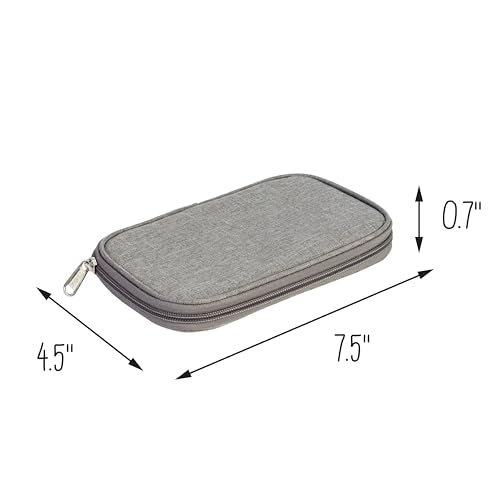 Honey-Can-Do Personal Accessories Storage Pouch, Makeup Pouch, Pencil Case