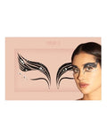 Black Swan Face Jewels - Reusable Adhesive Gem Stickers