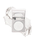 Cream Highlighter Palette with Built-in Mirror | Silver White