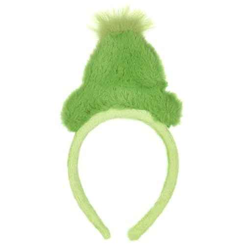 Bioworld Dr. Seuss GRINCH Costume Character Fabric Cosplay Hair Accessory Headband For Men And Women