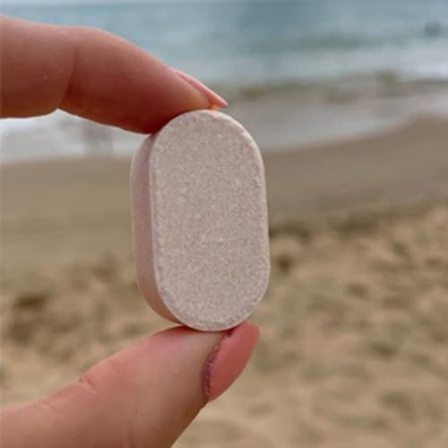 Foaming Hand Soap Refill Tablets Dissolvable Plastic Free Hand Wash Pods Just Add Water Tropical Coconut Scent 5 Tablets