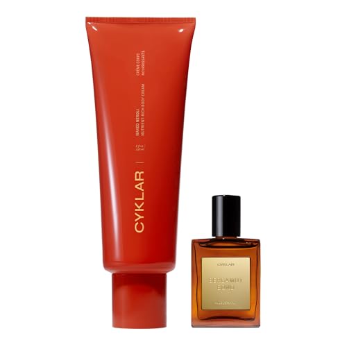 CYKLAR Nutrient Rich Body Cream. Naked Neroli & Bergamot Bond Perfume Oil Roll-On Bundle