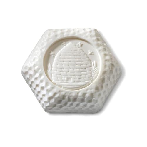 Baudelaire Honey Soaps Fragrances Royal-Jelly Calendula Goat's-Milk Pure-Honey (8 X 1.4oz) Gift-Box 8-Bar