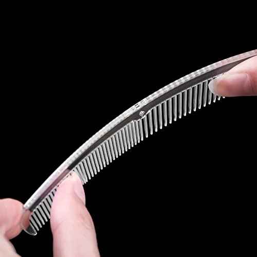 Disposable Combs Individually Wrapped, Fine and Wide Tooth, Sturdy and Thick, 120 Pack Combs Bulk for Family, Hotel, Travel, Homeless