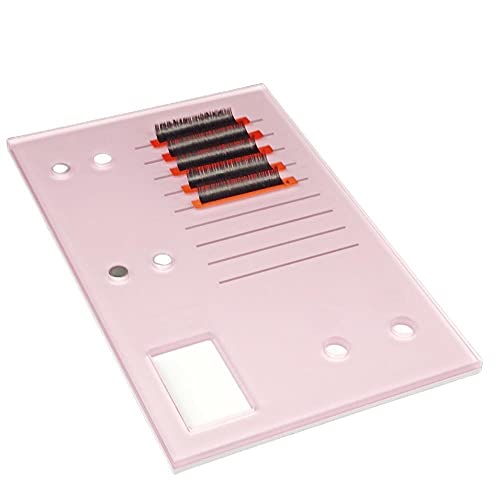 Eyelash Extension Pallet with Magnetic Tweezers Holder
