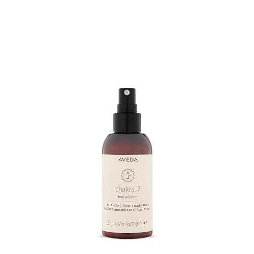 Aveda Chakra 7 Balancing Pure-Fume Mist: Connection | Body & Room Spray | Balances Crown Chakra | With Olibanum, Certified Organic Elemi & Angelica, 3.4 Fl Oz