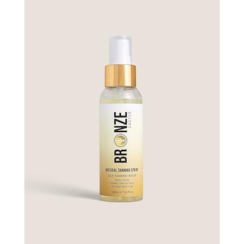 Hydrating Self-Tanning Water Spray ? Coconut Scented | Lightweight, Refreshing Mist with Multivitamins | Natural Sun-Kissed Glow | All Skin Types | Vegan Friendly Hydration | 6.7 fl oz