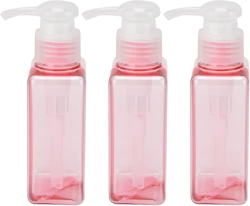 Refillable Pump Bottle Dispenser Set - 100ml Shampoo & Conditioner