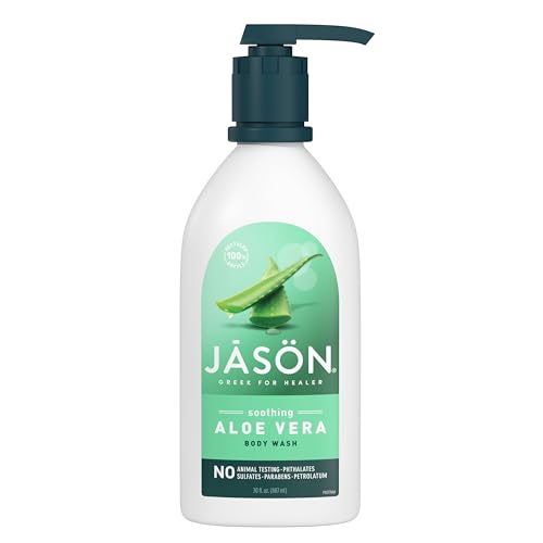 Jason Natural Body Wash & Shower Gel, Soothing Aloe Vera, 30 Oz