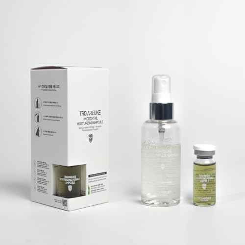 TROIAREUKE H+ Cocktail Ampoule Toner (2.37 Fl. Oz., Green)