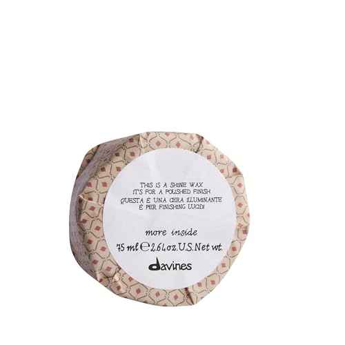 Davines This is a Shine Wax, Light Hold And Creamy Formula For Creating Glossy And Sleek, structured Styles, 2.64 Oz.