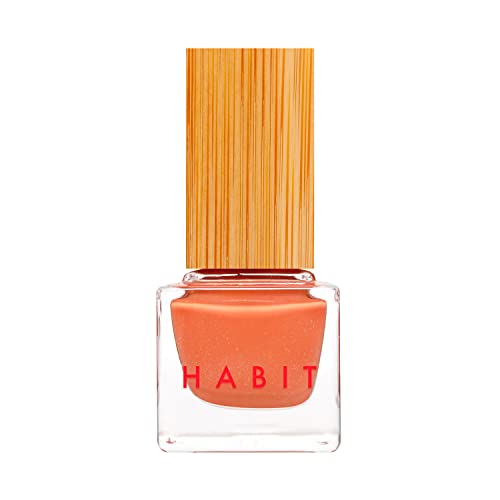 Habit Cosmetics | Vegan, Toxin-Free & Sustainably Packaged Nail Polish - Orange - .3oz (BAPS)