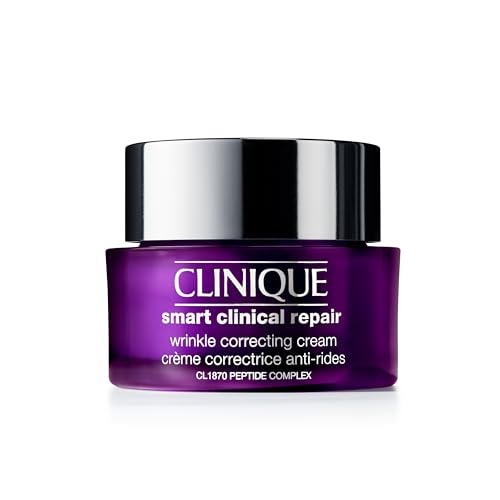 Clinique Smart Clinical Repair Wrinkle Correcting Face Cream With Hyaluronic Acid + Peptides | Anti-Aging + Hydrating, 1.7 fl. oz.