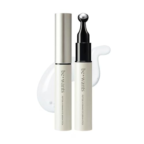 bewants Peptide-X Firming Eye Serum Stick with Rice-Derived PDRN, Niacinamide ? Cooling Under Eye Treatment for Puffiness, Dark Circles & Fine Lines (2 Pack)