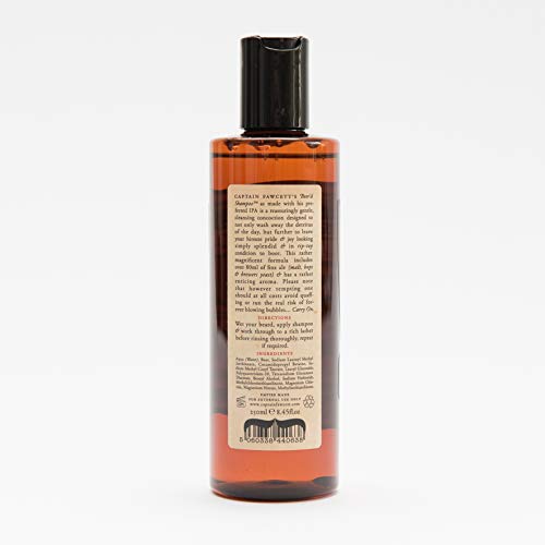 CAPTAIN FAWCETT Beer'd Shampoo Gentle Beard Wash | Premium Beard Wash | 250ml