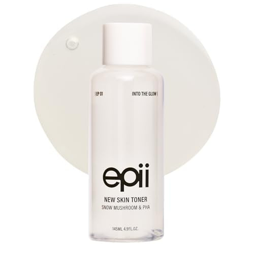 New Skin Toner | PHA 5% Exfoliation Toner for Instant Glow | Glass Skin | hyaluronic Acid | Skin Texture | Dull Skin | Korean Skincare | panthenol | fungal Acne Free | 145ml 4.9 oz. fl.