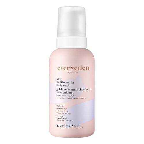 Evereden Multi-Vitamin Kids Body Wash Cool Peach 8.5oz