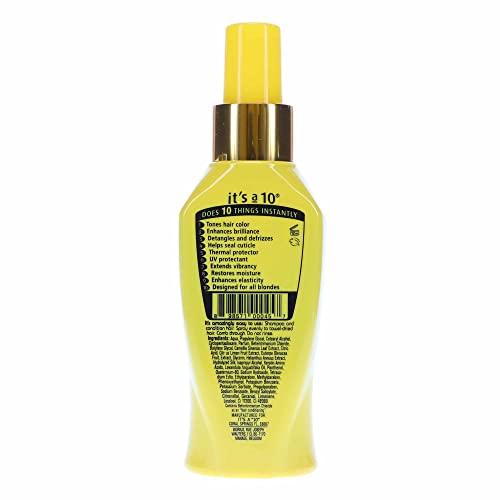 It's a 10 Haircare Blonde Miracle Leave in Treatment, 4 Ounce