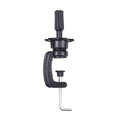 Wig Mannequin Head Stand with Clamp - Black