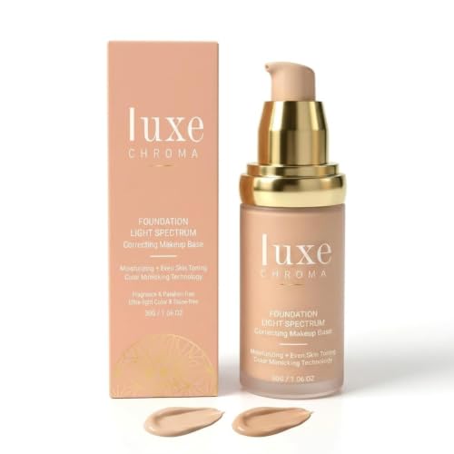 Iuxe Chroma Color Changing Foundation for Mature Skin - Hydrating & Longwear