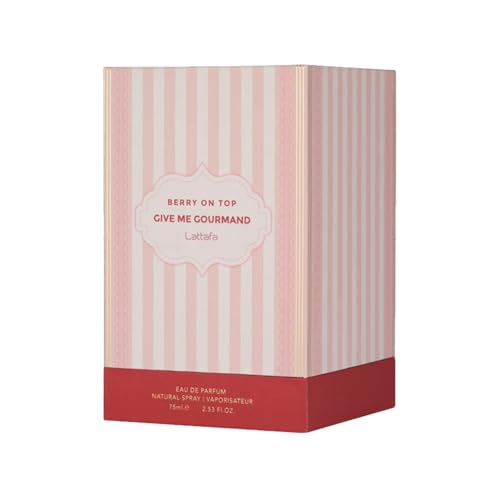 Lattafa Berry On Top Eau de Parfum 75ml - Fruity Berry & Vanilla Scent