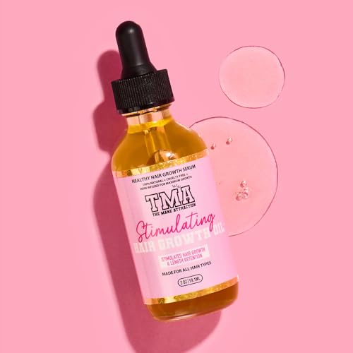 Hair Growth Oil for All Hair Types - Rosemary, Castor & Black Seed