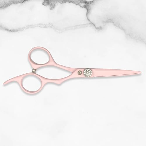 Pink Hair Scissors 5.5" - 440C Stainless Steel Professional Shears