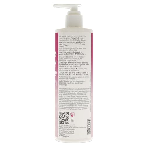 Pacifica Beauty, Island Vanilla Hair Perfume & Body Spray & Beauty, Island Vanilla Body Wash with Pump, Aloe + Hyaluronic Acid, Everyday Cleansing, Bath & Shower Gel, Essential Oils