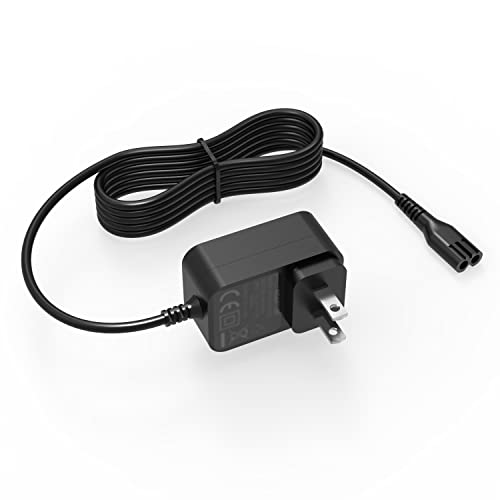 4V Charger Fit for Wahl Cordless Magic Clipper 8148 8164 8591 8509 1919 8591L 8148L 8148-308 08504-400 97225-002 Clip Shaver, AC Adapter Power Cord Supply for S010AZM0400200