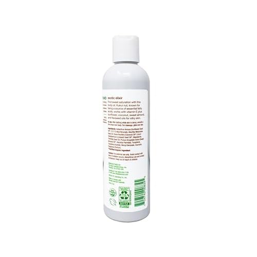 Alba Botanica Hawaiian Body Oil Kukui Nut 8.5 Ounces 2 Pack