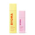 BYOMA Creamy Jelly Cleanser & Moisturizing Gel Cream Bundle - Gentle Face Wash + Lightweight Gel Lotion with Ceramides, Niacinamide & Green Tea ? Supports Skin Barrier - 5.91 fl oz + 1.69 fl oz