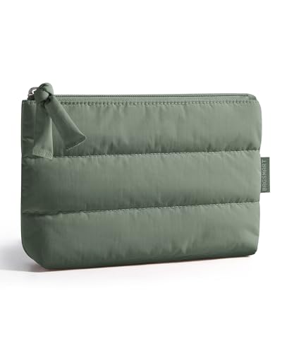 BAGSMART Small Makeup Bag | Machine Washable Cosmetic Pouch