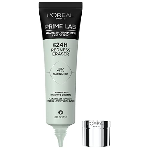 L'Oreal Paris Prime Lab Redness Eraser Face Primer, 1.01 Fl Oz