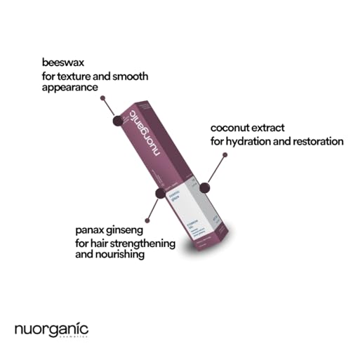 Clear Brow Gel - All-Day Hold with Coconut & Ginseng, 6ml