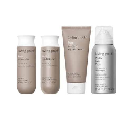 Living Proof Frizzy Hair Starter Kit - Travel Size Smoothing Essentials