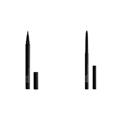 Wet n Wild Mega Last Waterproof Liquid Eyeliner, Blackest Black