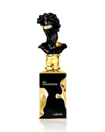 Lattafa His Confession Eau de Parfum for Men, 3.4 oz
