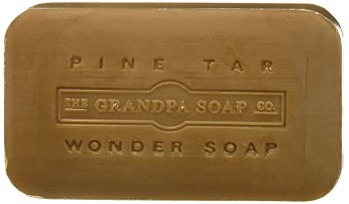 Grandpa's Soap Pine Tar 4.25 oz (Pack of 4)