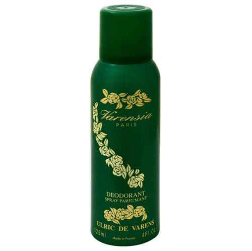 Ulric De Varens VARENSIA - Eau De Parfum for Women 2pcs Set- Earthy, Fruity, Floral Scent - Notes of Lotus Flower, Clove Raspberry, & Vanilla- Fruity & Floral- 1.7 Fl Oz + 4 Fl Oz Deodorant Spray